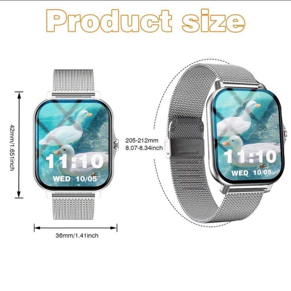 Smart Watch for Women with Answer/Make Calls/Message for IOS-Android - Picture 4 of 8